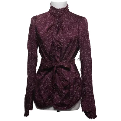 Pussy bow blouse (Purple) from Hugo Boss Viscose