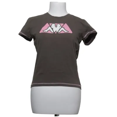 T-shirt (Grijs, Roze) van Kappa Katoen, Elastaan