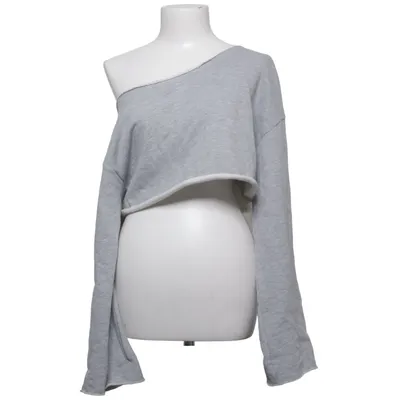 Crop top (Grå) fra Alo Bomuld, Polyester
