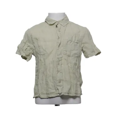 Short sleeve shirt (Green) from Zara Linen