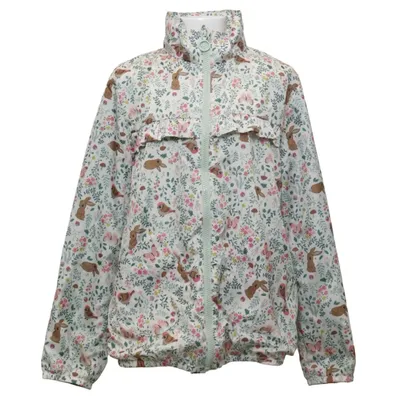 Jacket (Green, Multicolored) from H&M Kids Polyester, Cotton