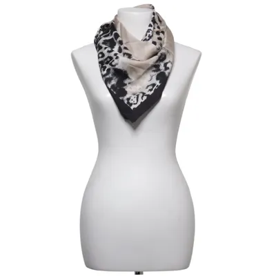 Echarpe à costume (Beige, Noir) de Codello Soie
