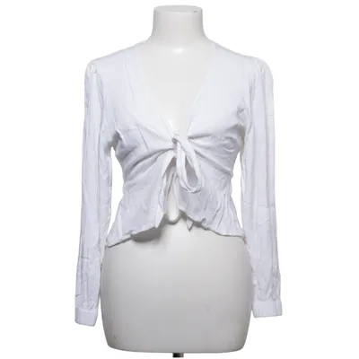 Blouse portefeuille (Blanc) de Envii x Freja Wewer