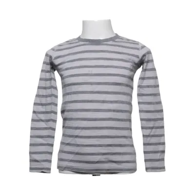 Long sleeve T-shirt (Gray, White) from Hust & Claire Cotton, Elastane