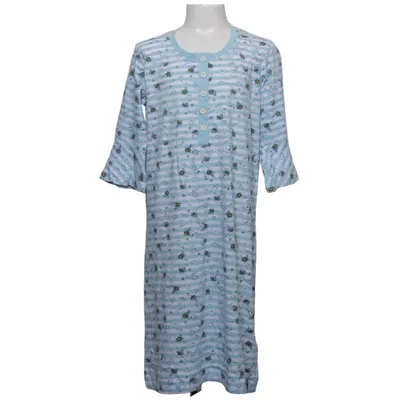 Nachtjapon (Blauw, Wit, Meerkleurig) van Rebella Katoen