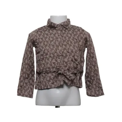 Bluse (Brun, Lilla, Hvid) fra American Outfitters Bomuld