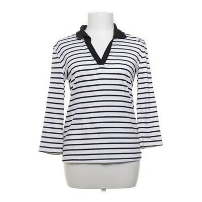 Lange mouwen shirt (Wit, Zwart) van C&A Elastaan, Polyester, Viscose