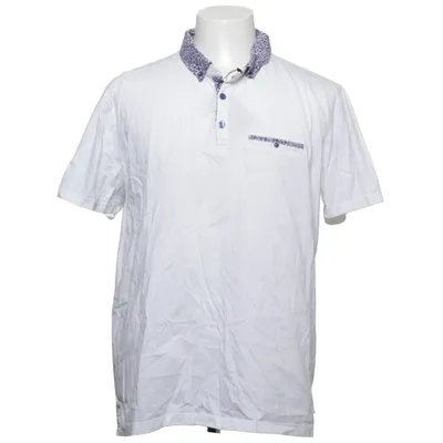 Poloshirt (Wit) van Florentino Katoen