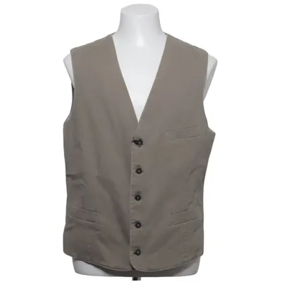 Gilet de costume (Beige) de Emilio Adani Coton, Élasthane, Polyester