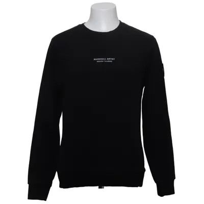 Collegetröja (Svart) från Marshall Artist Bomull, Polyester