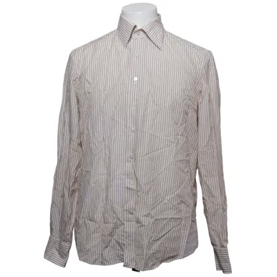 Skjorta (Beige, Vit) från Suitsupply Lyocell