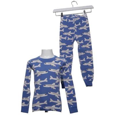 Pyjama (Blauw, Wit) van Hanna Andersson Organisch katoen