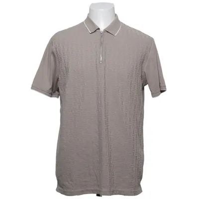 Polo shirt (Beige) from Denim & Flower Cotton, Elastane, Polyester