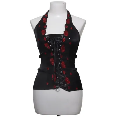 Korsett (Schwarz, Rot, Mehrfarbig) von Orsay Elasthan, Polyester, Viskose