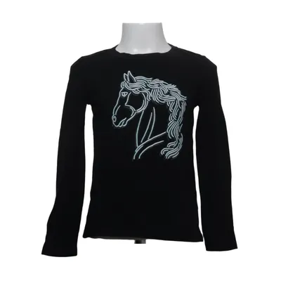 Long sleeve T-shirt (Black) from Gap Kids Cotton