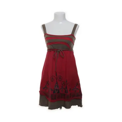 Klänning (Röd, Grå) från Coline Bomull