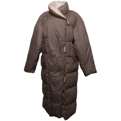 Doudoune longue (Beige) de Lothars Coton