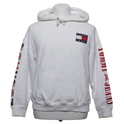 Hoodie (White) from Tommy Hilfiger Jeans Cotton