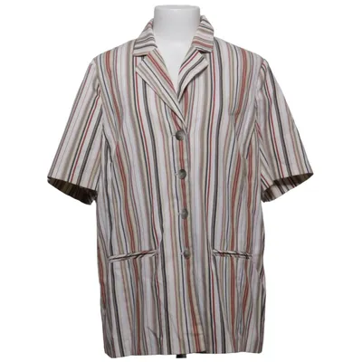 Chemise à manches courtes (Beige, Multicolore) de Atelier Creation Coton, Élasthane, Polyamide, Polyester, Viscose
