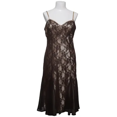 Cocktailklänning (Brun, Beige) från Laura Scott Elastan, Polyester