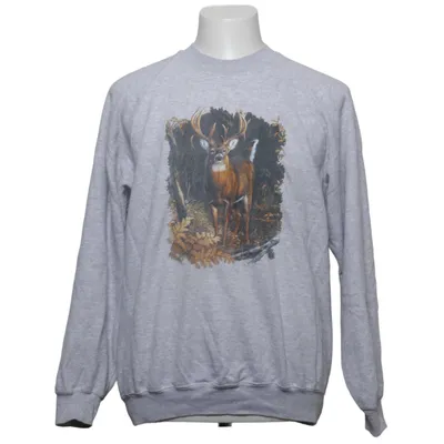 Sweatshirt (Grau) von Fruit of the Loom Baumwolle, Polyester