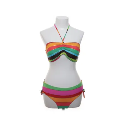 Bikini (Pink, Flerfarvet) fra Missya Elastan, Polyamid
