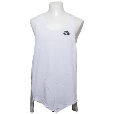Tank­top (Weiß, Grau) von Engineered Life Bambus, Baumwolle, Elasthan