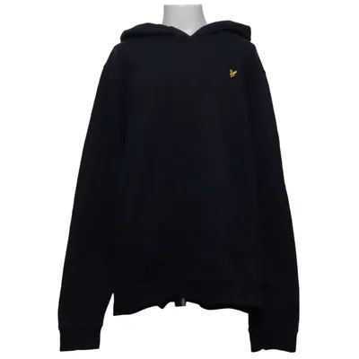 Huvtröja (Blå) från Lyle & Scott Junior Bomull, Polyester