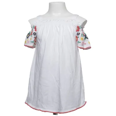 Dress (White, Multicolored) from LC Waikiki Girls Cotton