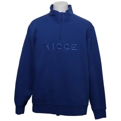 Collegetröja (Blå) från Nicce Bomull, Polyester