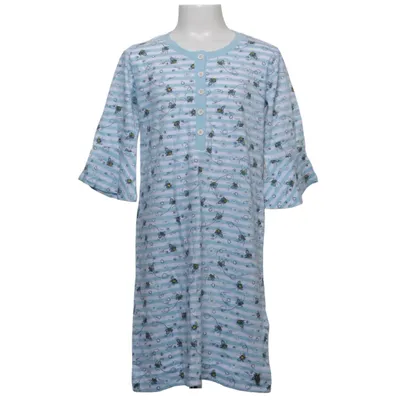 Jurk (Blauw, Wit, Meerkleurig) van Rebelle Katoen