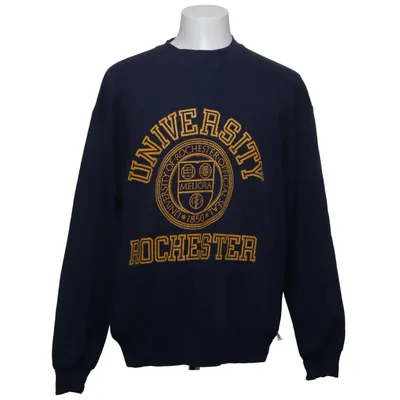 Sweatshirt (Blau, Gelb) von Russell Athletic Baumwolle, Polyester