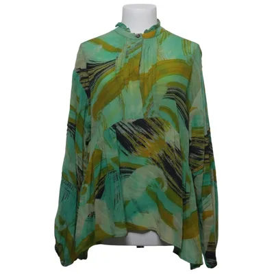 Blouse (Vert, Multicolore) de Sissel Edelbo Soie