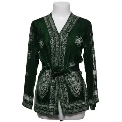 Wrap cardigan (Green)