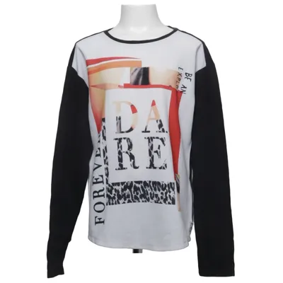 Long sleeve T-shirt (Black, White, Multicolored) from Garcia Jeans Cotton, Polyester