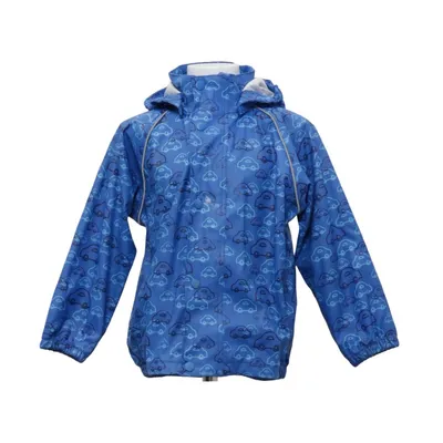 Rain jacket (Blue) from Line One Polyester, Polyurethane