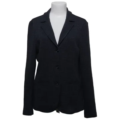 Blazer (Grijs) van Aust Acryl, Katoen, Elastaan, Polyamide, Polyester