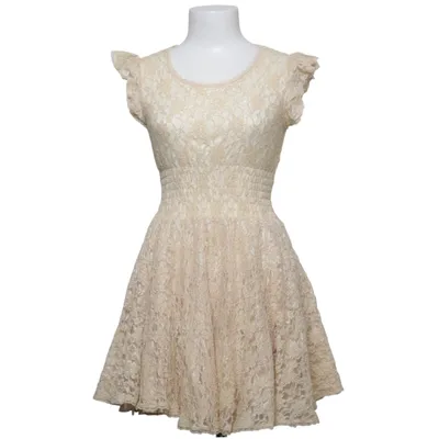 Jurk (Beige) van Angeleye Elastaan, Polyamide, Polyester