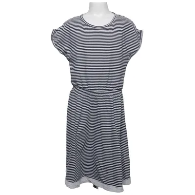 Jurk (Zwart, Wit) van Yigga Katoen, Polyester