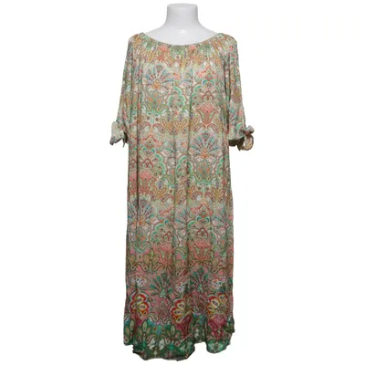 Robe (Rose, Vert, Multicolore) de Pink Cherry Viscose
