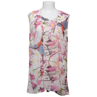 Top (White, Multicolored) from Top Secret