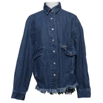 Spijkerjas (Blauw) van Allsaints Katoen