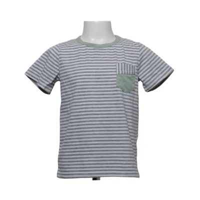 T-shirt (Gris, Vert, Blanc) de PatPat Coton, Élasthane, Polyester