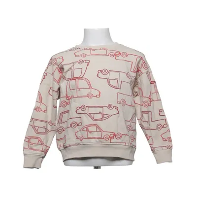 Sweatshirt (Beige, Red) from Hema Organic cotton