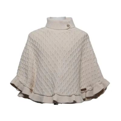 Poncho (Beige) från Newbie by KappAhl Bomull
