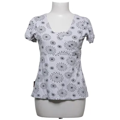Top (White, Black) from Bara Glad Elastane, Viscose