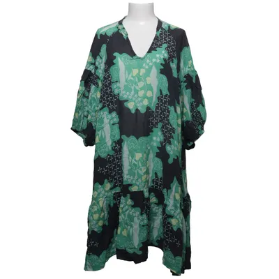 Robe (Vert, Noir, Jaune) de Lindex x Joy Zandén Coton, Viscose