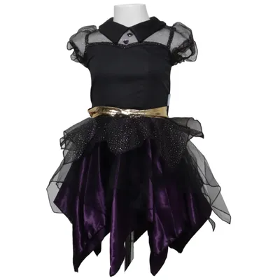 Fancy dress (Black, Purple) from Den Goda Fen Polyester