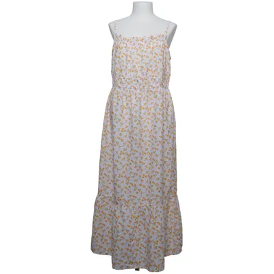Maxi dress (White, Yellow) from Wednesday's Girl Polyester