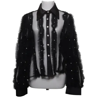 Bluse (Sort) fra Mochy Polyester